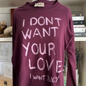Juicy Couture Long Sleeve T